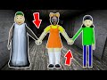 Granny Vs Squid Game 오징어 게임 Vs Baldi Funny Horror School Animation 21 40 Series In A Row