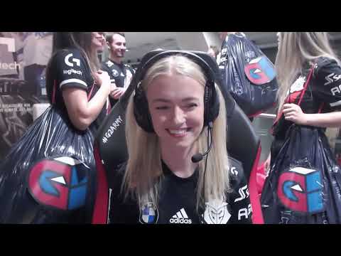 G2 Gozen taking out the trash after their win