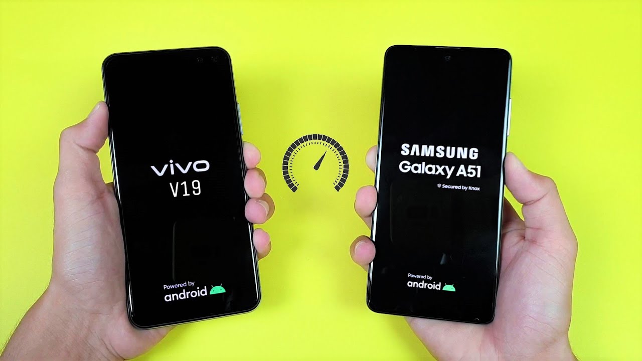 Vivo V19 (8GB) vs Samsung Galaxy A51 (6GB) - Speed Test & Comparison!