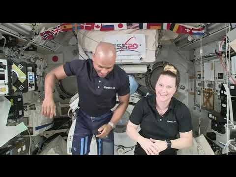 Expedition 64 Inflight with Good Day L A  and WBZ TV Boston - March 18, 2021