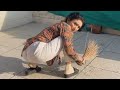 Desi Aunty Vlog Desi Hot Aunty Roof Cleaning Hot Mood Floor Cleaning Vlog Pak Family Vlog