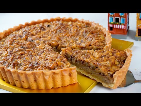 쉽고맛있는 호두파이 레시피ㅣ 집에서도 정.말. 맛있는 호두파이를 만들 수 있어요 ㅣ 씹는 내내 촉촉한 필링과 고소한 호두가 찰떡궁합 ㅣwalnut pie