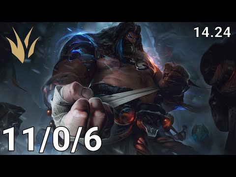 Udyr Jungle vs Karthus - EUW Master | Patch 14.24
