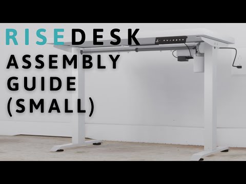How to assemble your small standing desk? - RISEDESK Small Standing Desk Assembly Guide