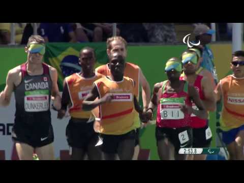 Athletics | Men's 1500m - T11 Round 1 Heat 3 | Rio 2016 Paralympic Games
