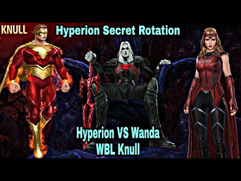 Hyperion VS Wanda WBL Knull Showcase - Marvel Future Fight
