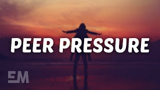 James Bay - Peer Pressure (Lyrics) feat. Julia Michaels
