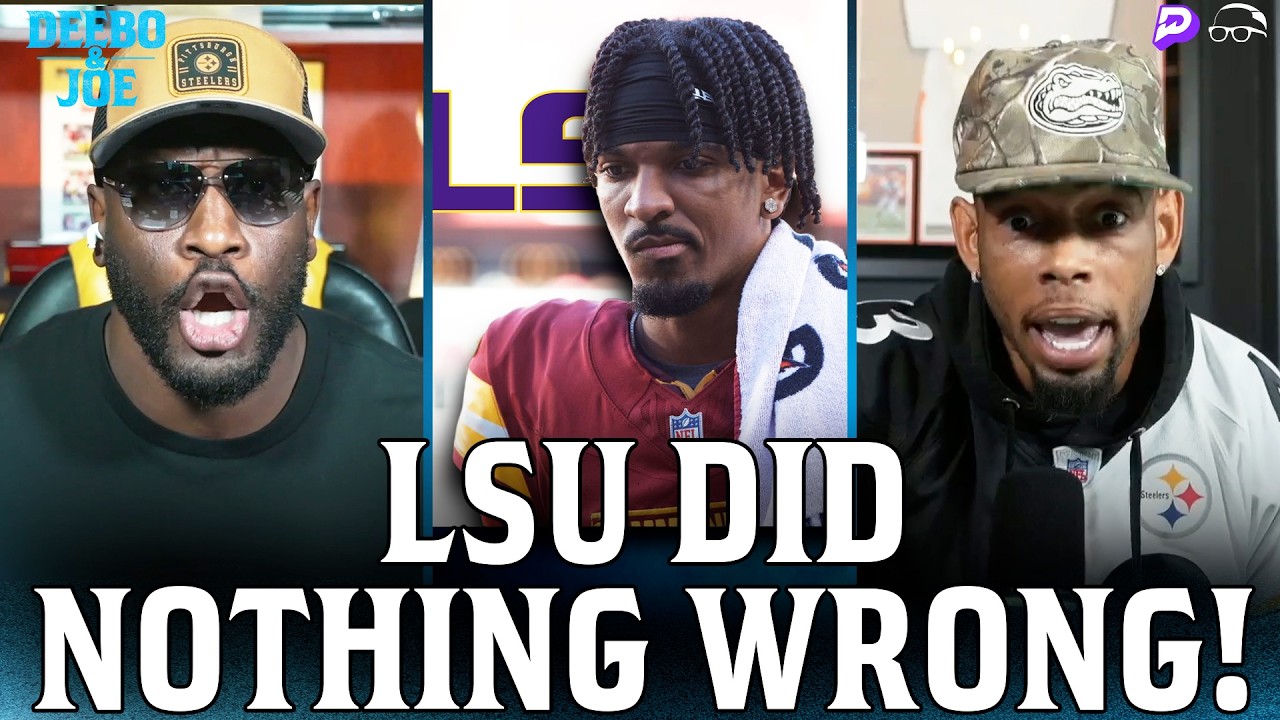 Jayden Daniels Is Acting ENTITLED Over LSU Not Retiring His Number! | Deebo & Joe