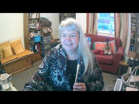 Playing my new C Killarney whistle