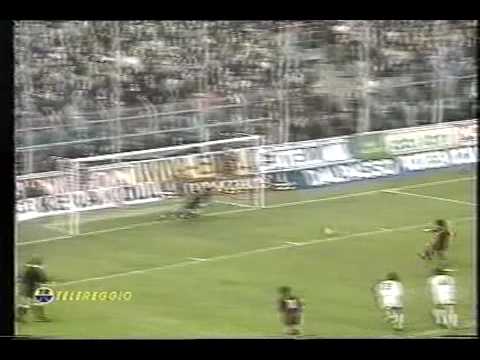 REGGIANA-PARMA 2-0 primo derby in serie A allo Stadio Mirabello, 06/04/1994
