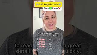 SAT Trivia | Can You Get 10/10 in 10 Seconds?