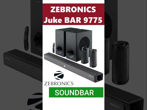 Thumbnail for ZEBRONICS Juke BAR 9775 Soundbar Review | Best Soundbar in 2025 #audio #soundbar #sale #amazon