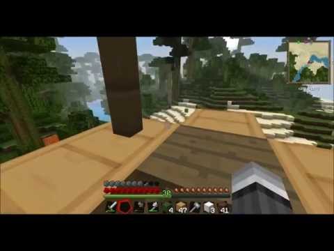 Let's Build A City (Minecraft/FTB) Ep. 4 - Learning to Fly