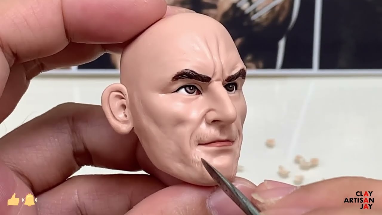 Polymer clay sculpture wolverine full figure by clay artisan jay Videos