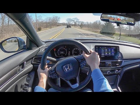 2021 Honda Accord Sport 2.0T - POV Test Drive (Binaural Audio)
