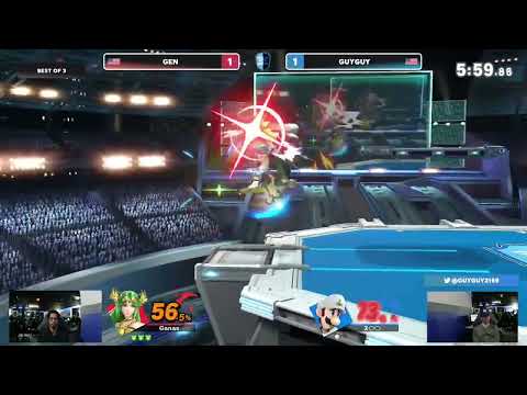 ESM #44 - Gen (Palutena) vs. GuyGuy (Luigi) - Losers Semi-Final