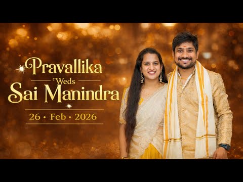 Pravallika & Manindra | Wedding Highlights | 26 Feb 2026