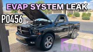 How to Fix Code P0456 EVAP Leak on RAM 1500 (Easy Step-by-Step Guide)