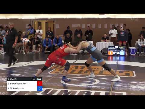 76 Kg Rr Rnd 2 - Zhamila Bakbergenova, Kazakhstan Vs Justina Di Stasio, Canada E3b1