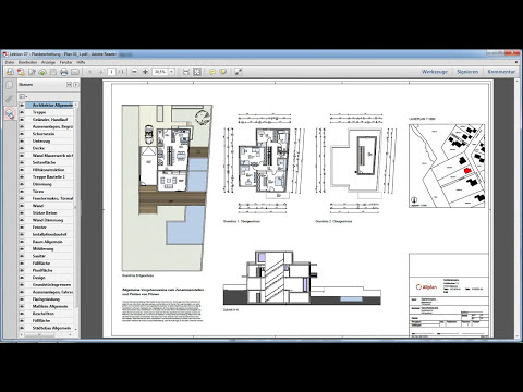 Allplan Quickstart [DE] - Lektion 7: Planlayout & PDF-Export - CAD Tutorials [06.11.2013]