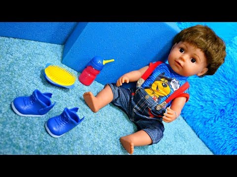 Братик Беби Бон: Распаковка Baby Born Как мама. Видео для детей - Беби Бон мальчик