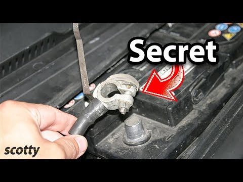 YouTube video about: Will touching battery cables together to reset computer?