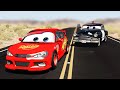 Mcqueen Gets Lost Cars Movie Remake BeamNG Drive