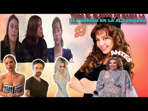 TODOS LOS PERSONAJES MARIA LA DEL BARRIO 2023, ASI LUCE EL ELENCO COMPLETO DE MARIA LA DEL BARRIO