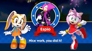 Sonic Dash - ESPIO UNLOCKED - Event Gameplay Full Walkthrough - Sonic, Knuckles, Amy and Cream