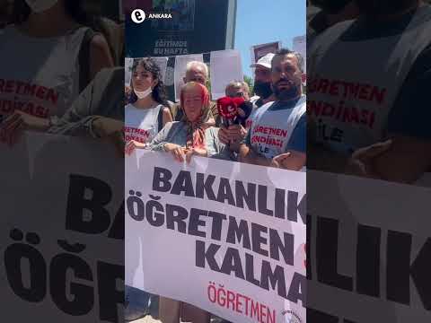 Öğretmenler ‘şikayet yok’ diyen Yusuf Tekin’e seslendi: “Sağır sultan duydu, Yusuf Tekin duymadı”
