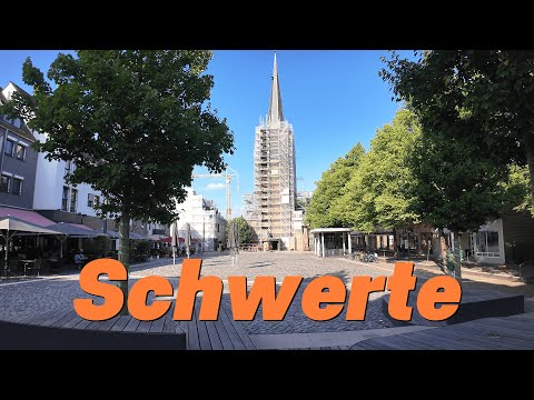 Schwerte City Walk in 4K – Historic Streets and Real German Atmosphere