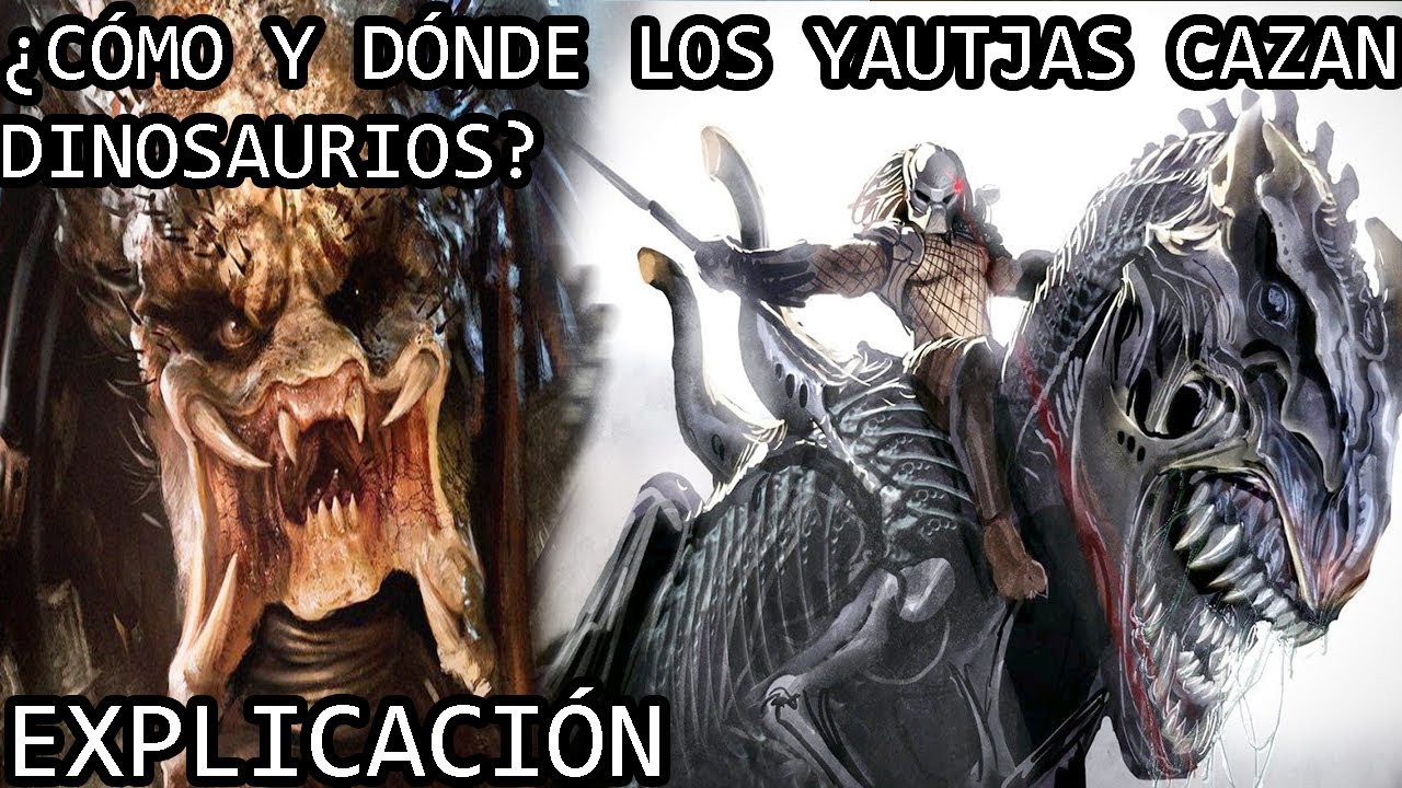 ¿Cómo y Dónde los Yautjas Cazan Dinosaurios?El Lore Secreto de la Cacería de Dinosaurios de Predator