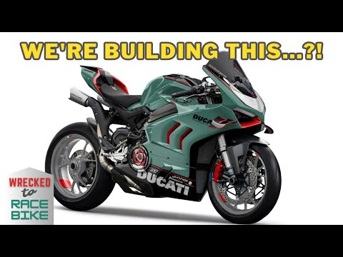 WRECKED V4 Panigale - ROAD BIKE to RACE BIKE - PT2