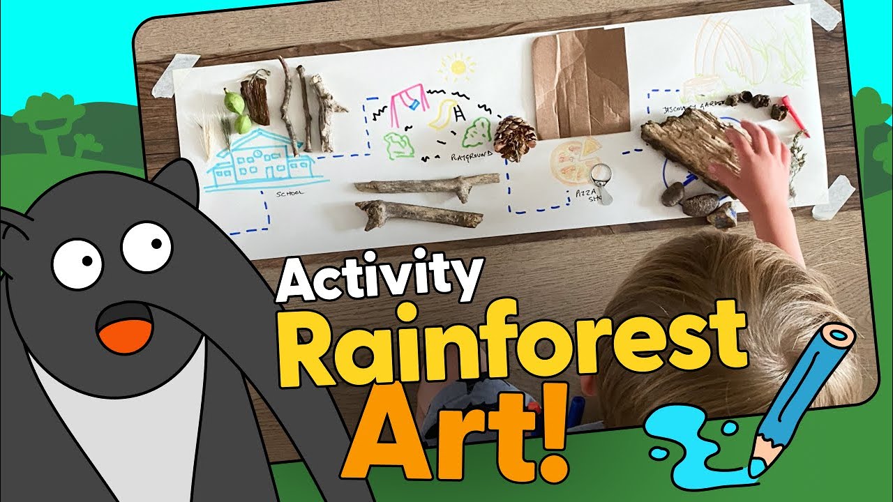 Activity Rainforest Art!