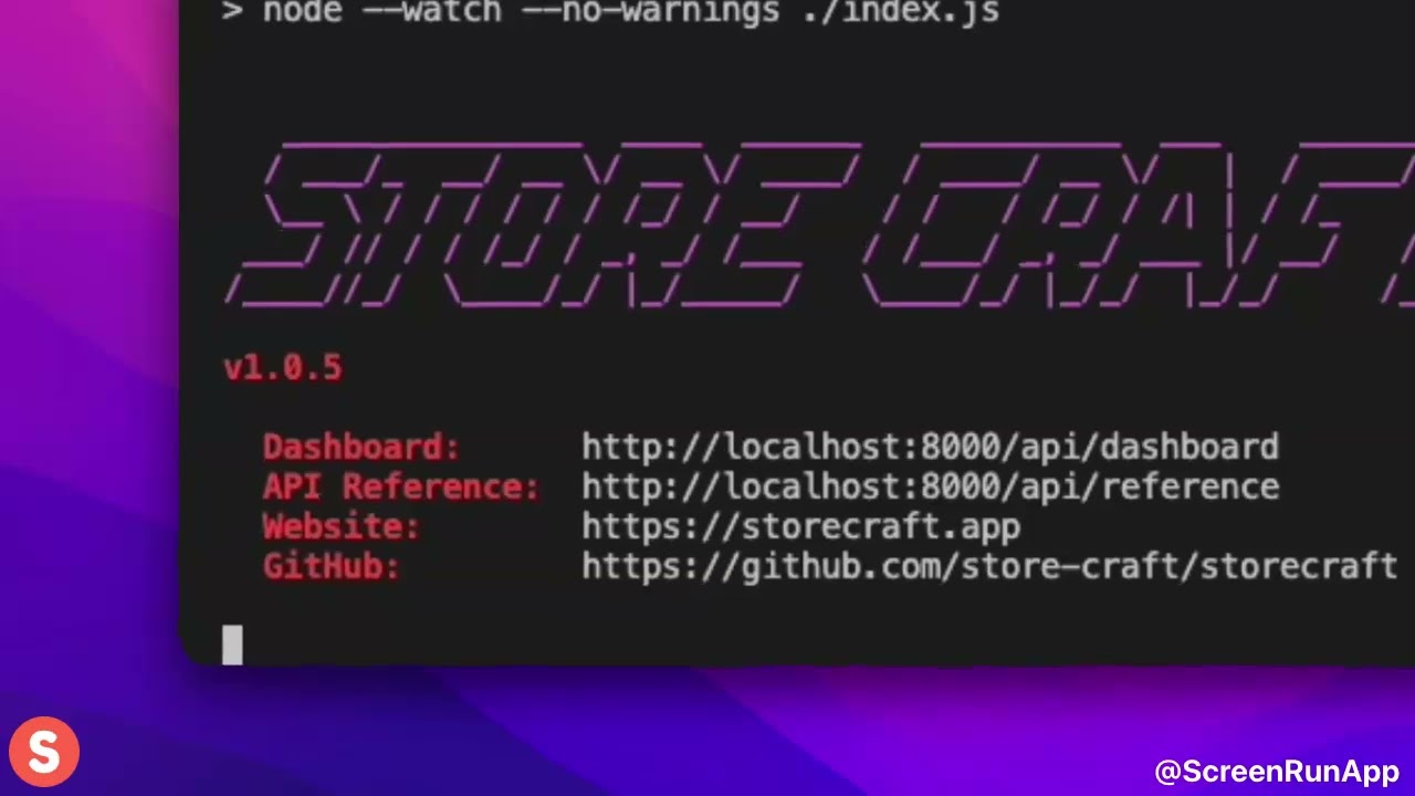 Storecraft demo video