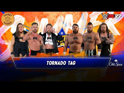 British Strong Style Vs Gallus - Summerslam - WWE 2K22