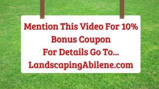 preview picture of video 'Lawn Mowing Service Abilene Texas'
