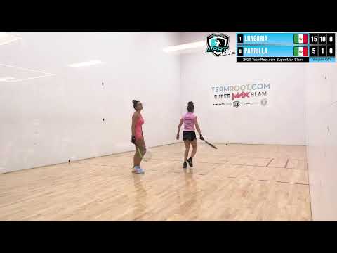 TeamRoot.com Super Max Slam Pro Singles Quarters - Longoria vs Parrilla
