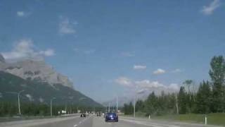preview picture of video 'Calgary to Vancouver - time lapse - pt. 1 of 5'