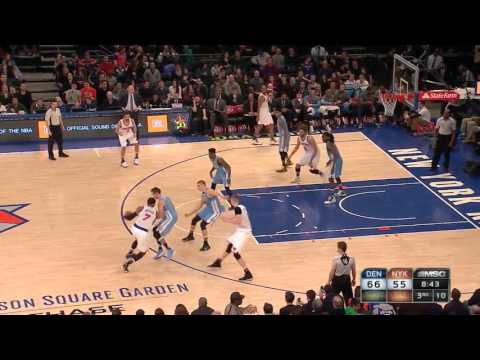 Kristaps Porzingis vs Denver Nuggets 07.02.2016 (21Pts)