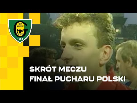 Finał Pucharu Polski 1993: GKS Katowice - Ruch II Chorzów [SKRÓT MECZU]