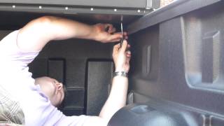 preview picture of video 'Rugged Liner Hard Folding Tonneau Cover Unboxing & Installation'