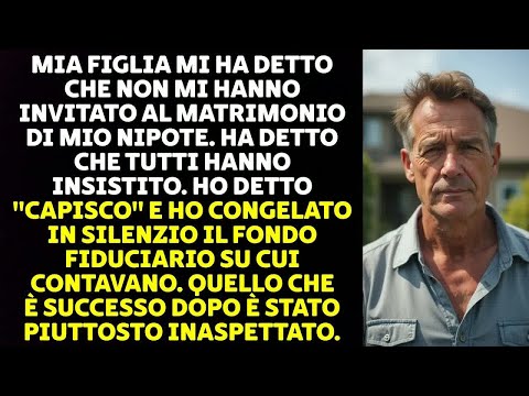 MIA FIGLIA MI HA DETTO CHE NON MI HANNO INVITATO AL MATRIMONIO DI MIO NIPOTE