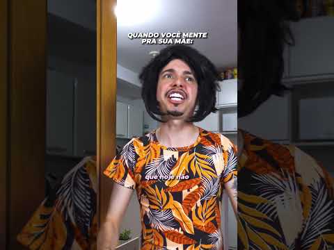 QUANDO VOCÊ MENTE PRA SUA MÃE #Shorts