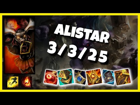 Alistar vs Leona EU Challenger SUPPORT (3/3/25) Gameplay Replay - Patch 10.23