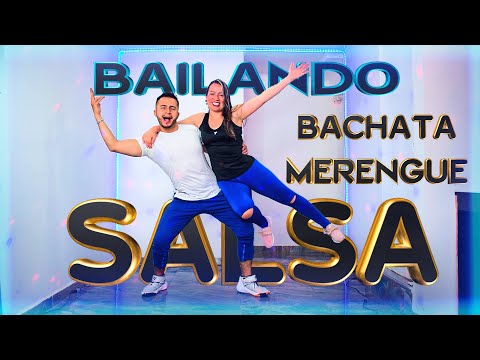 Lose WEIGHT Dancing SALSA MERENGUE and BACHATA 😱 40 min CARDIO Burns Fat🔥 (PROVEN) 🔥