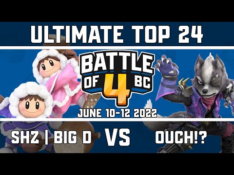 SHZ | Big D vs Ouch!? - Ultimate Singles Top 24 - Battle of BC 4