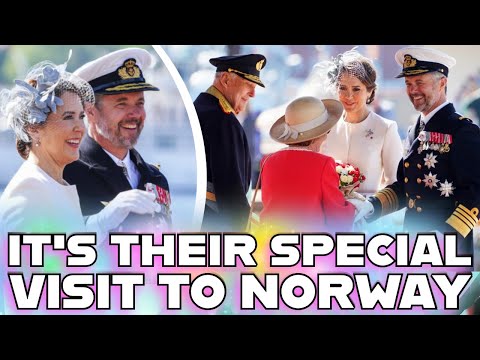 A special visit by Queen Mary and King Frederick to Norway for their wedding anniversary