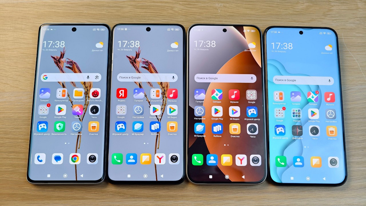 СРАВНЕНИЕ ВСЕХ REDMI NOTE 15! 15, 15 PRO 4G, 15 PRO 5G, 15 PRO+ 5G