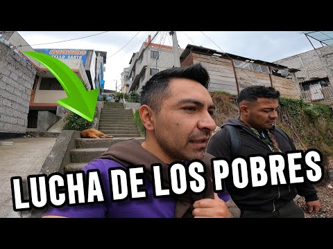 🔴EL BARRIO MÁS POBRE DE QUITO?  (zona roja)☠️🔪    TOUR DE BARRIOS